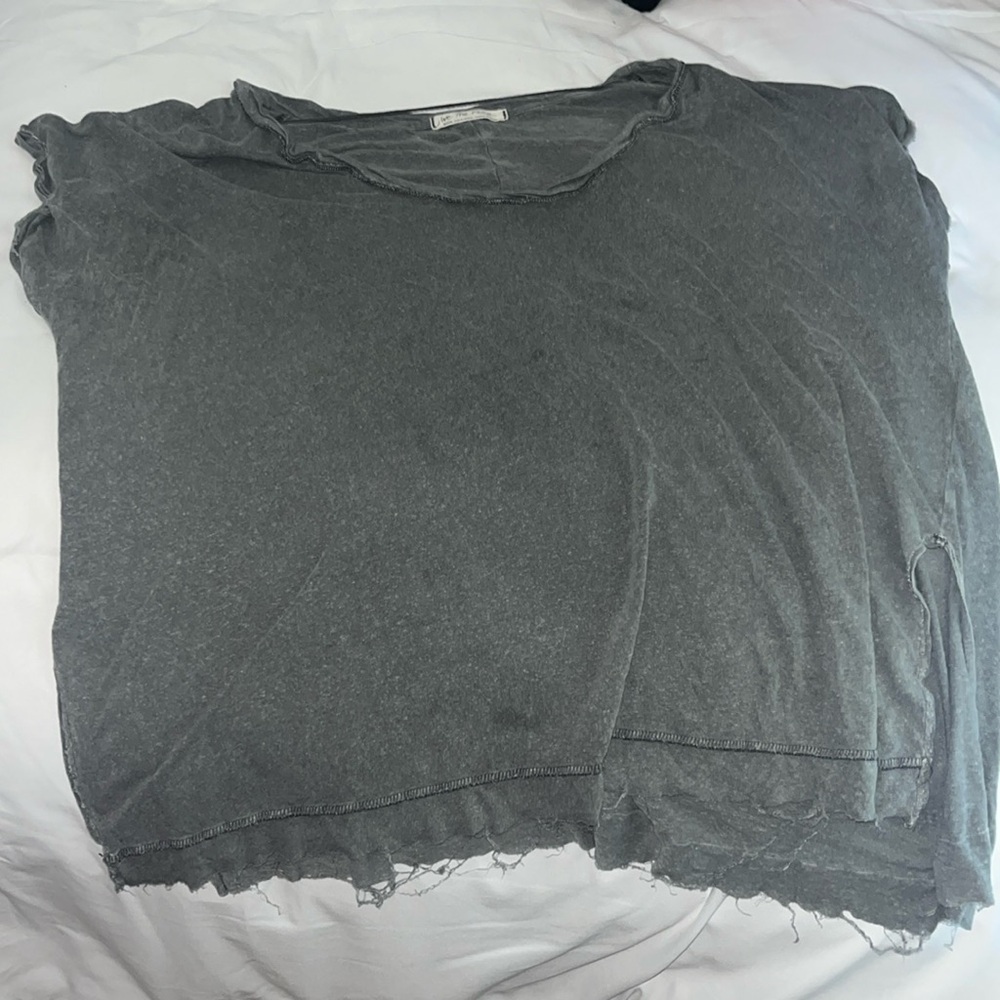Free people over sized shirt
